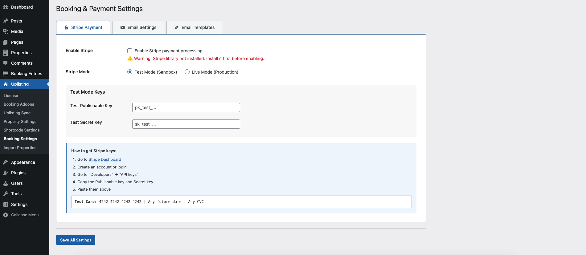 Uplisting WordPress Connector Pro