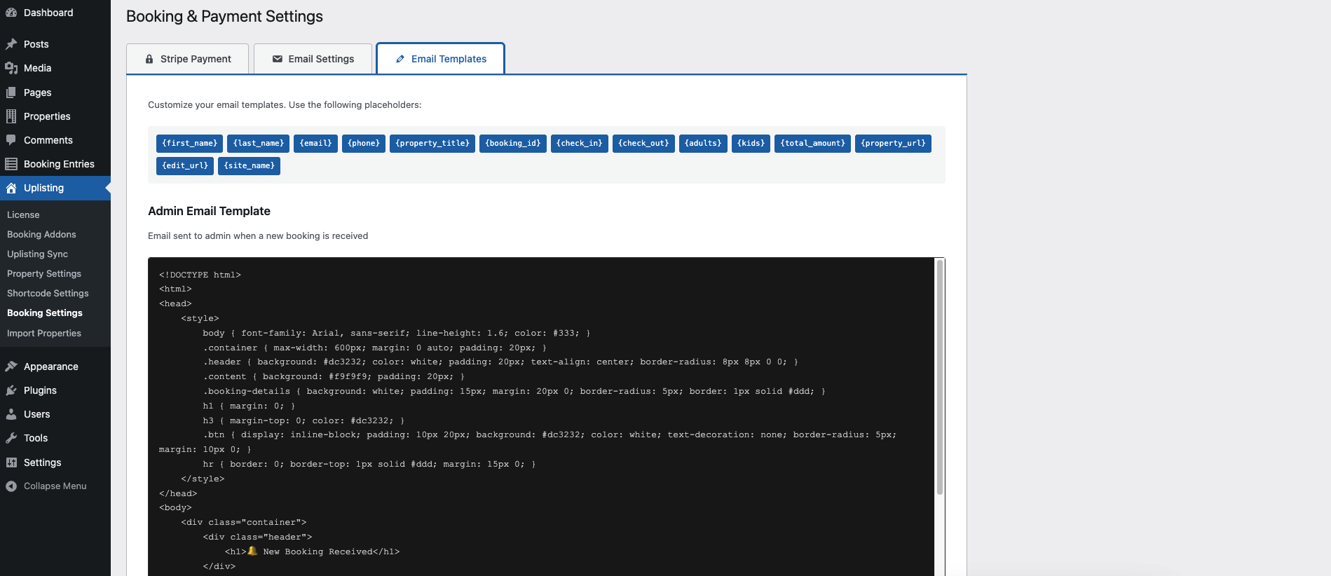 Uplisting WordPress Connector Pro