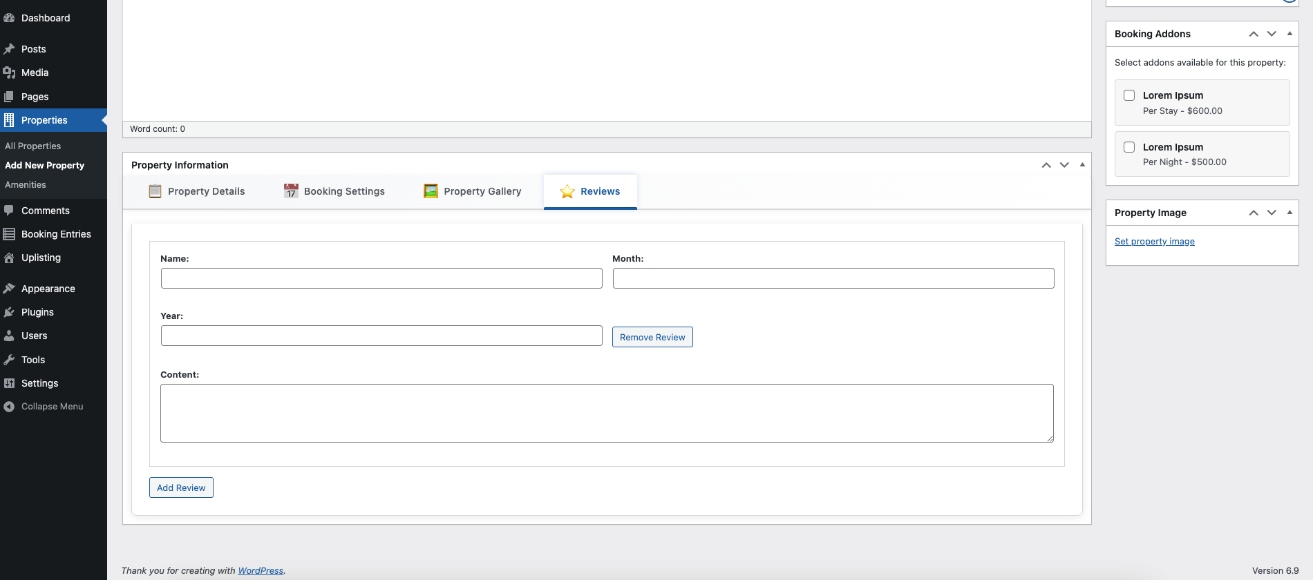 Uplisting WordPress Connector Pro