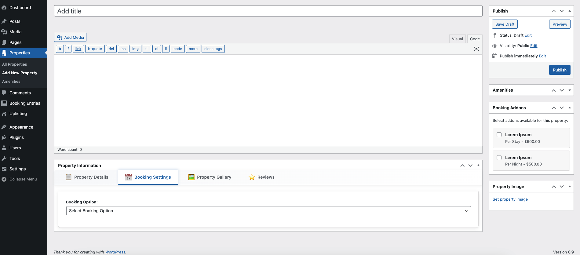 Uplisting WordPress Connector Pro