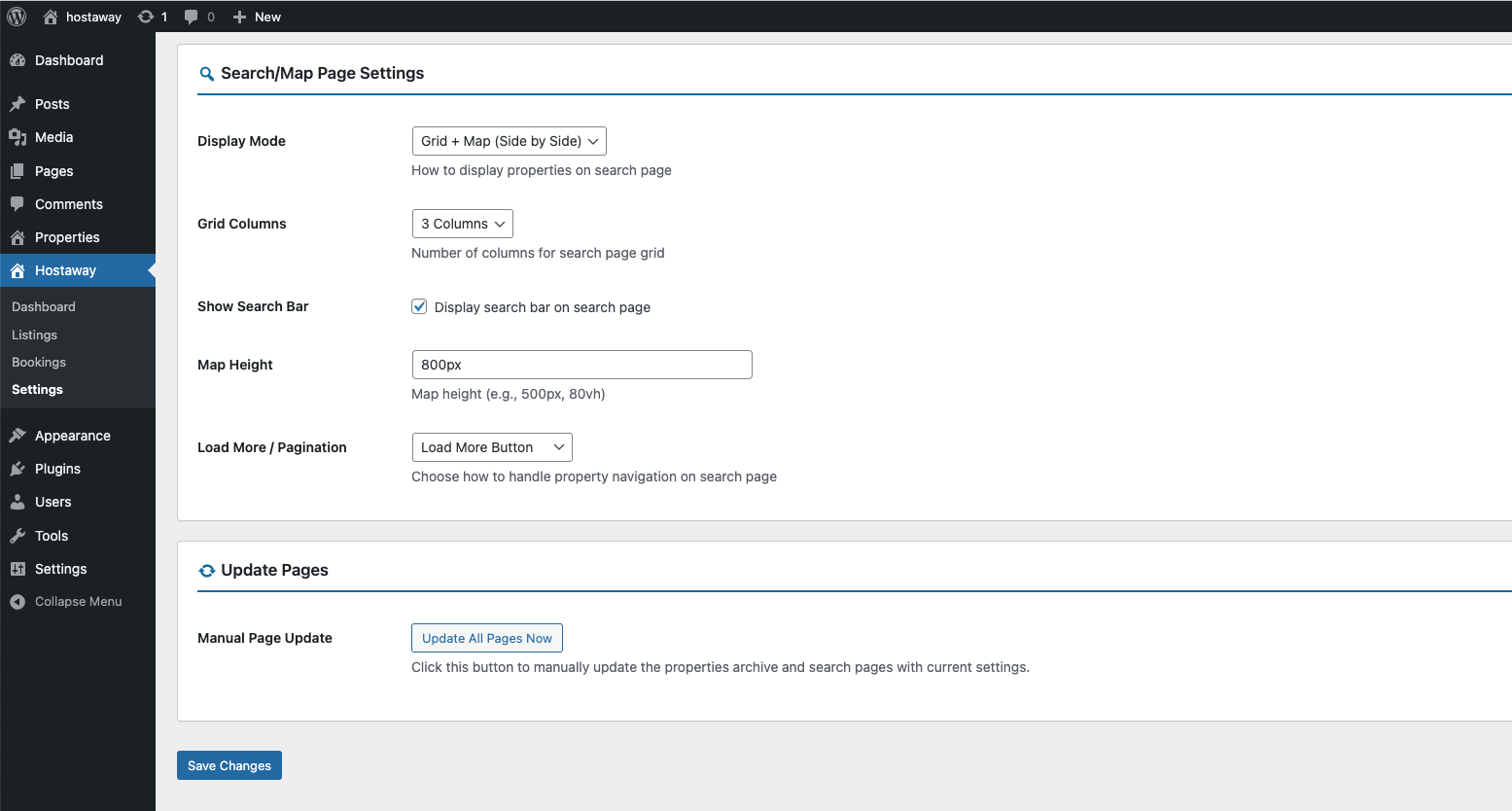 Hostaway WordPress Connector Pro